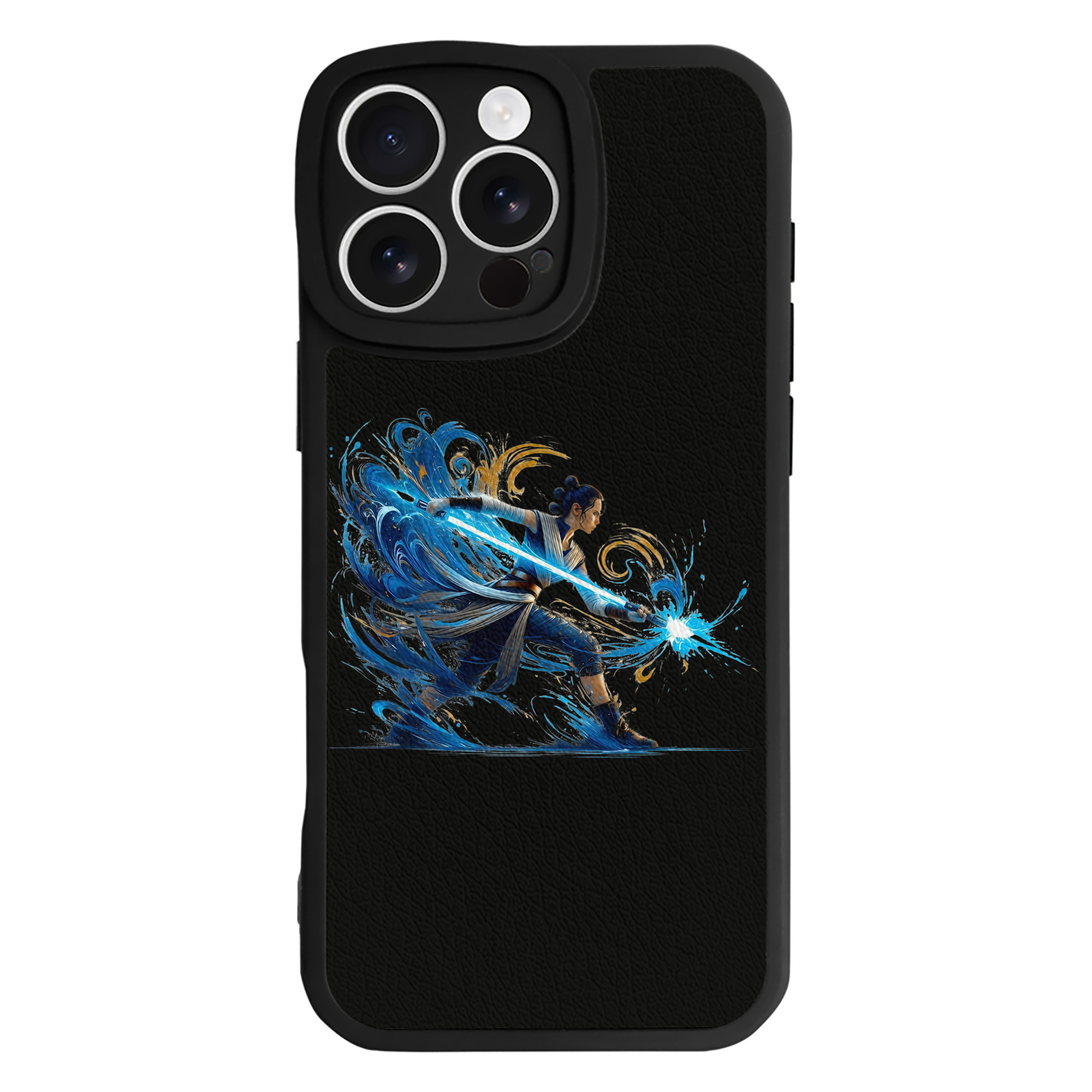 （画像用） スター・ウォーズ Star Wars 【iPhone 16シリーズ対応】シリコンスマホケース（レザー調） 材質：シリコン